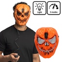 Halloweenmasker LED pompoen
