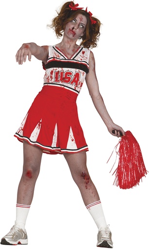 Halloweenkostuum Zombie cheerlaeder