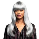 Pruik Astrid glitter wit