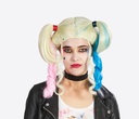Pruik Harley Quinn
