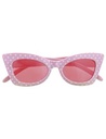Rock en roll bril roze