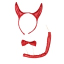 Duivel set rood