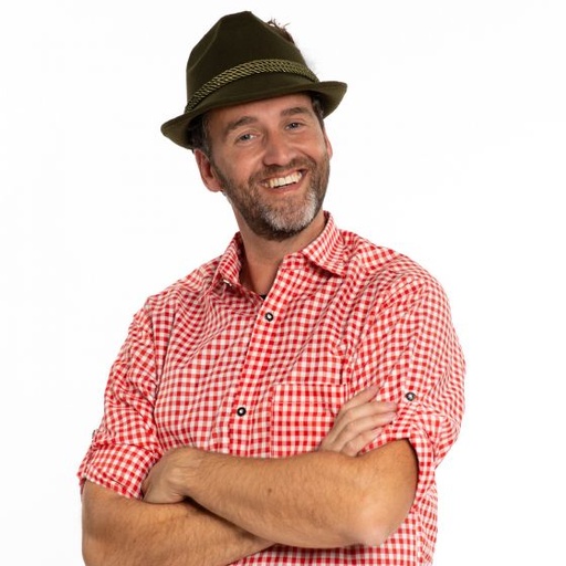 Oktoberfest hoed donkergroen