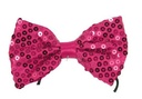 Strik paillet roze
