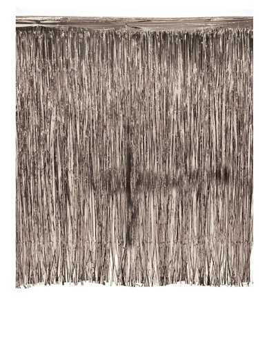 Foliegordijn zilver 190 cm x 300 cm