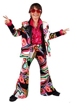 Discojongen veel kleur