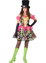Dia de los Muertos dame zwart fluo