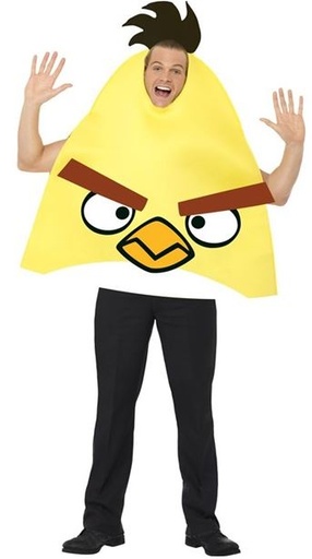 Angry bird geel