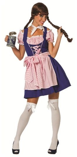Tiroolse Dirndl jurk Brune