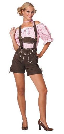 Tiroolse Dirndl broek en bloesje Elga