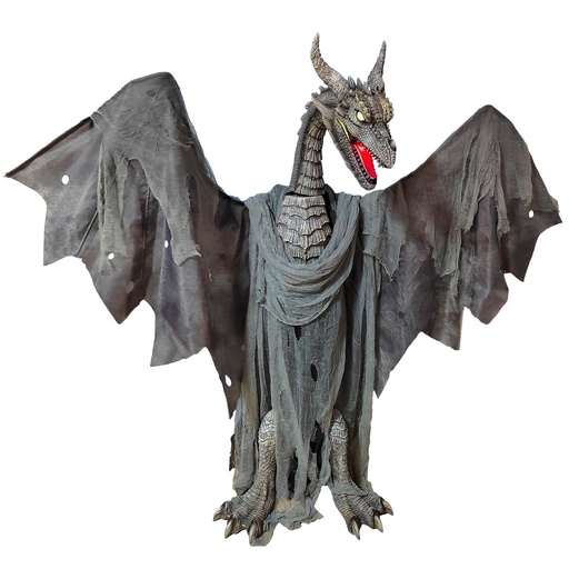 Draak 187 cm geanimeerd