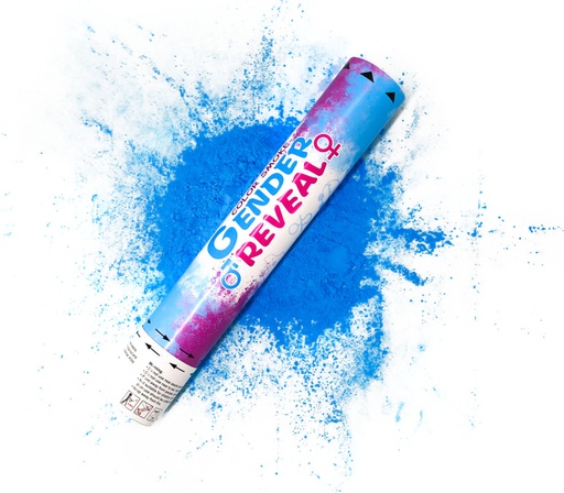 Gender revael poeder blauw