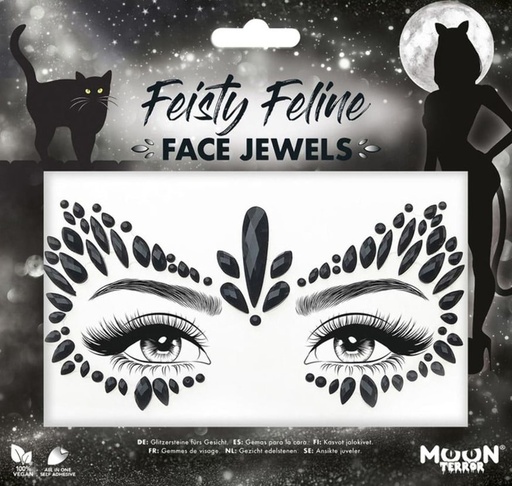 Face jewel Feisty Feline
