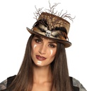 Halloweenhoed bruin Voodoo