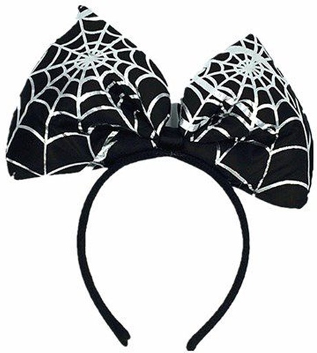 Diadeem met strik spinnenweb
